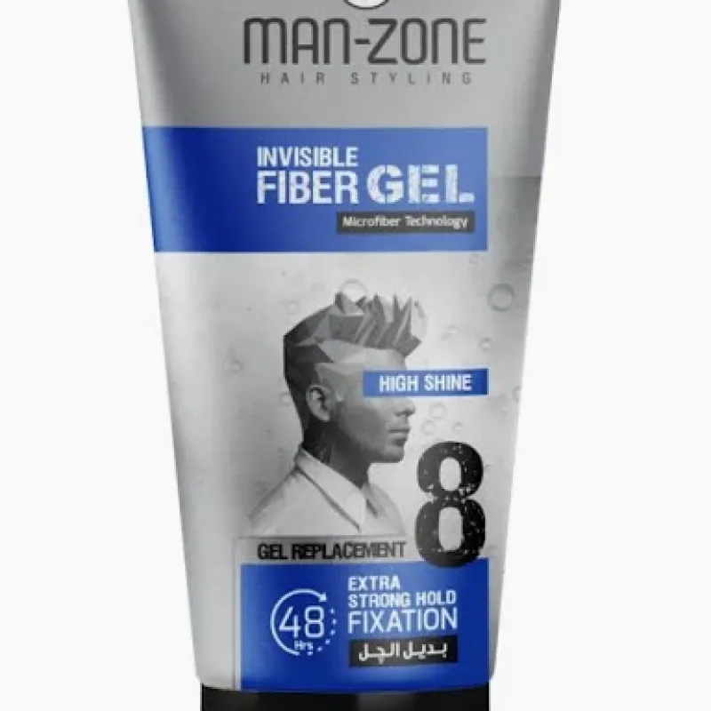 MAN ZONE HAIR GEL EXTRA STRONG HOLD (8)175 ML