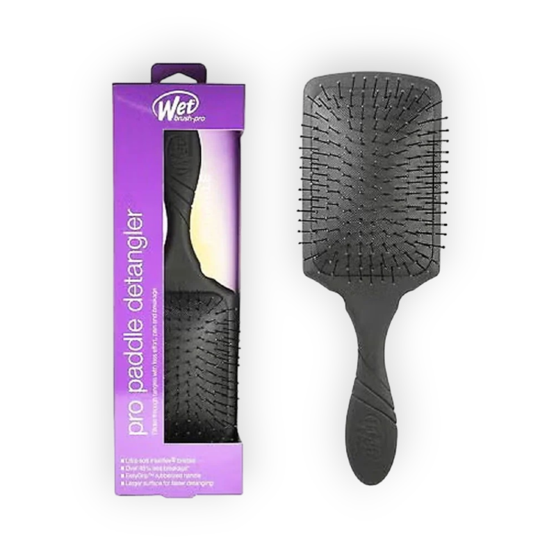 WET BRUSH PADDLE DETANGLER BLACK (46758)فرشة شعر