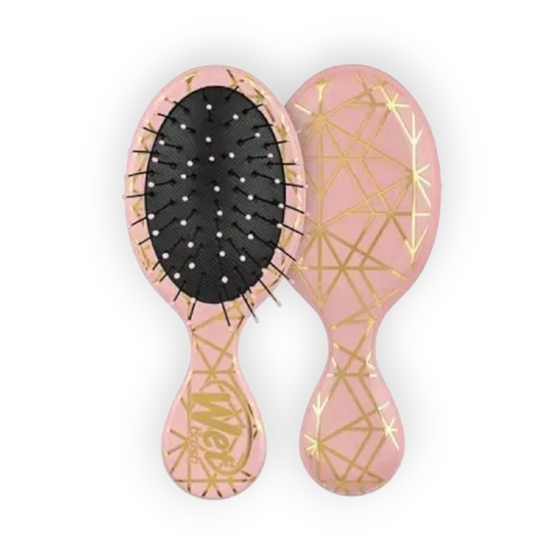 WET BRUSH DETANGLER MINI GEO PEACH (5391)فرشة شعر