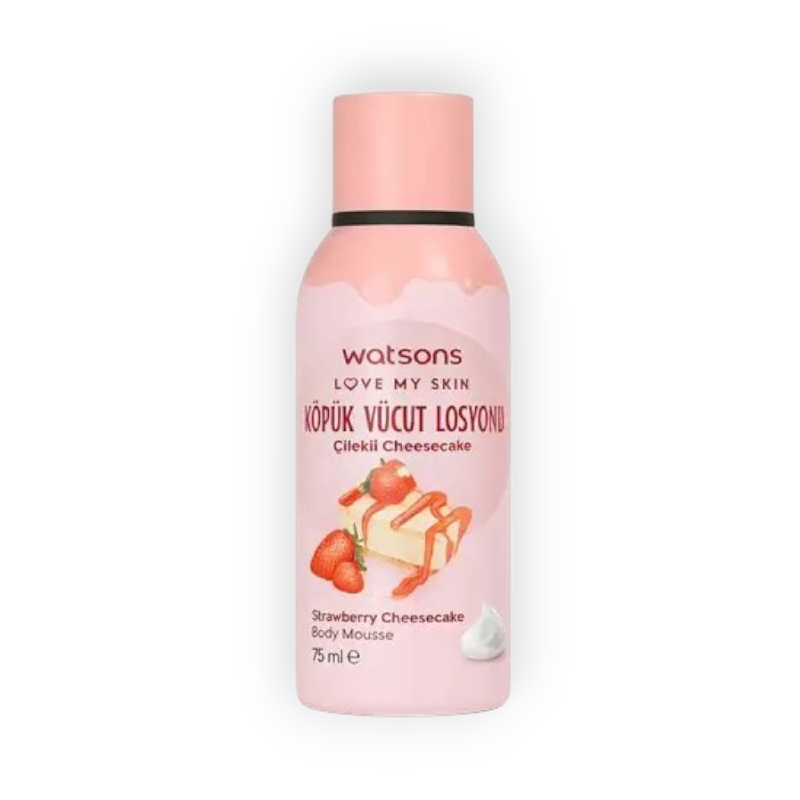WATSONS BODY MOUSSE (STRAWBERRY CHEESECAKE) 75ML