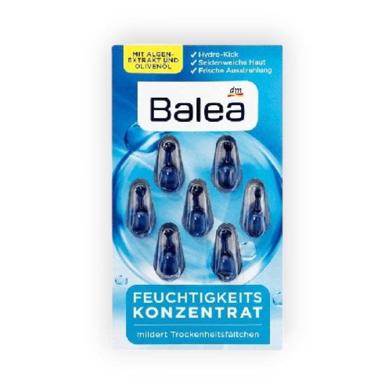 BALEA FEUCHTIGKITS KONZENTRAT كبسولات للوجه