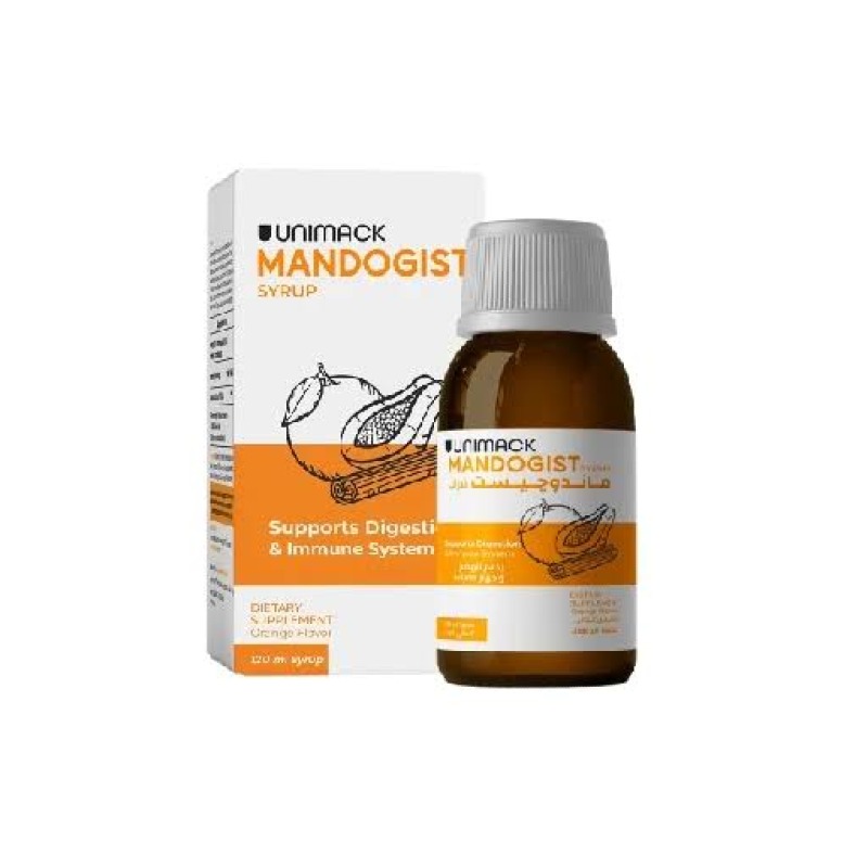 MANDOGIST  SYRUP 120ML س.ج