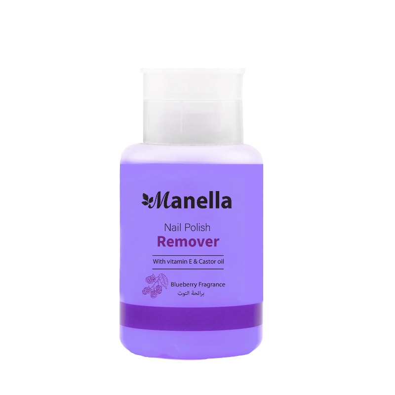 MANELLA NAIL POLISH REMOVER (BLUEBERRY) 100ML