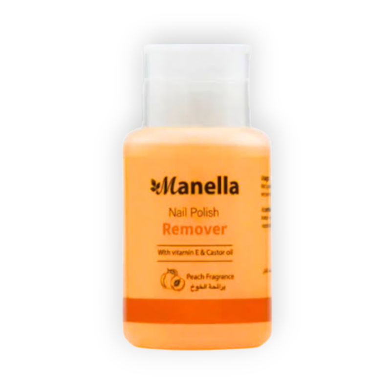 MANELLA NAIL POLISH REMOVER (PEACH) 100ML