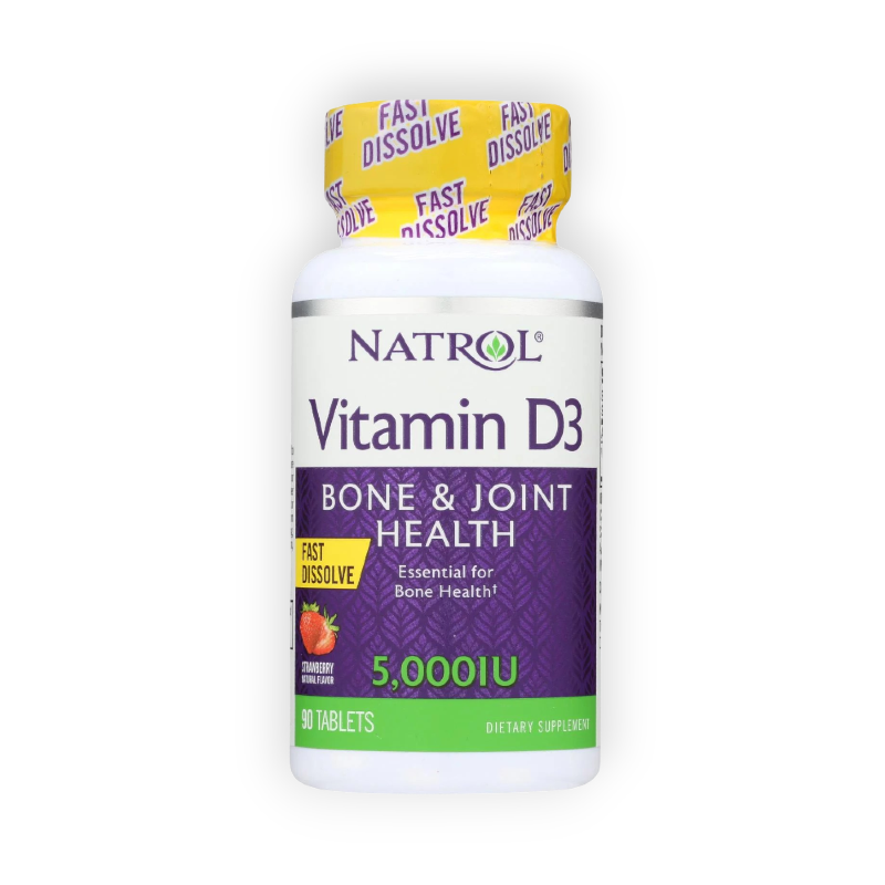 VITAMIN D3 5000IU 90TAB  (NATROL)