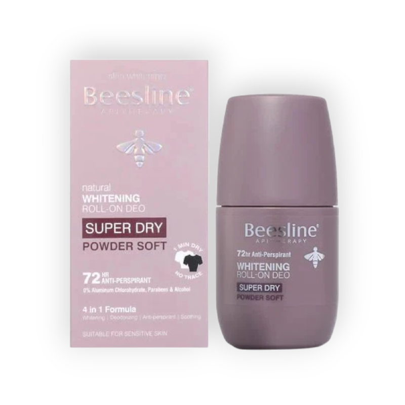 BEESLINE WHITENING ROLL ON (S.DRY POWDER SOFT) 50ML