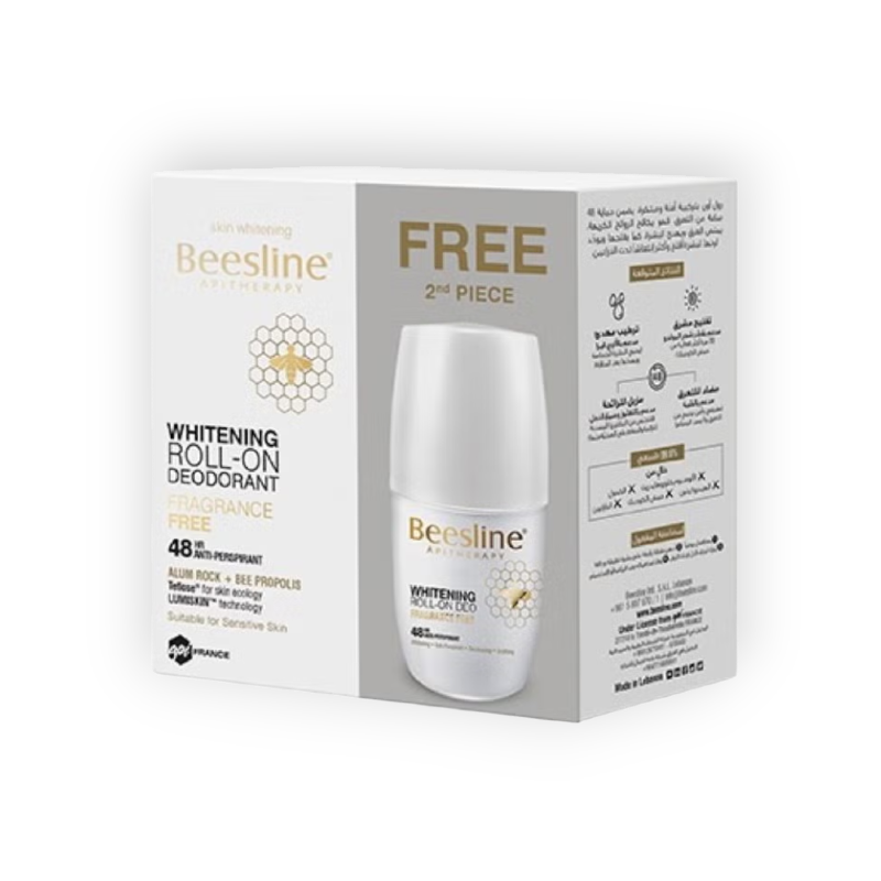 BEESLINE WHITENING ROLL ON (FRAGRANCE) 1+1 50ML