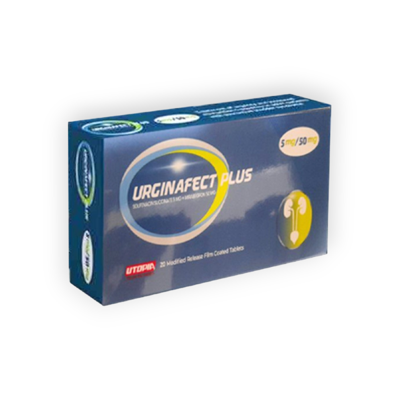 URGINAFECT PLUS 5GM/50MG 20  TAB