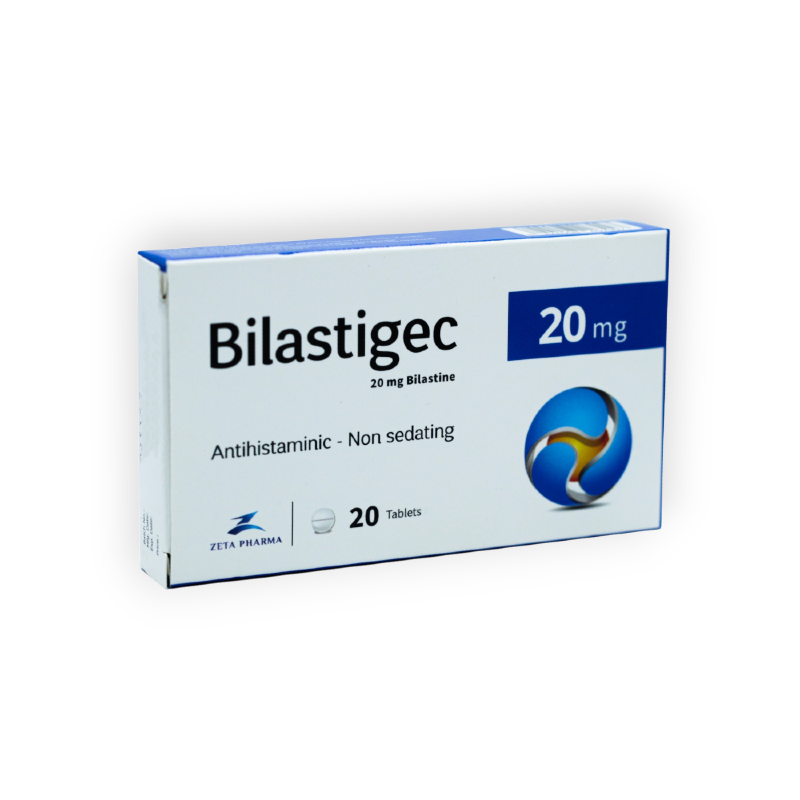 BILASTIGEC 20 MG 20 TAB سعر جديد