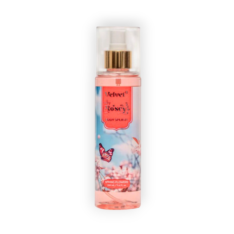 VELVET BODY SPLASH (ROSEY) 220ML