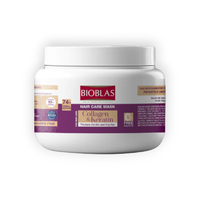 BIOBLAS MASK COLLAGEN&KERATIN 300 ML