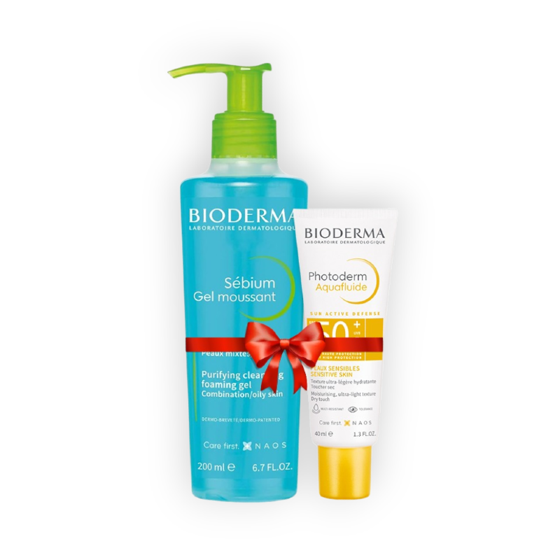BIODERMA PHOTODERM AQUA FLUID&SEBIUM GEL OFFER