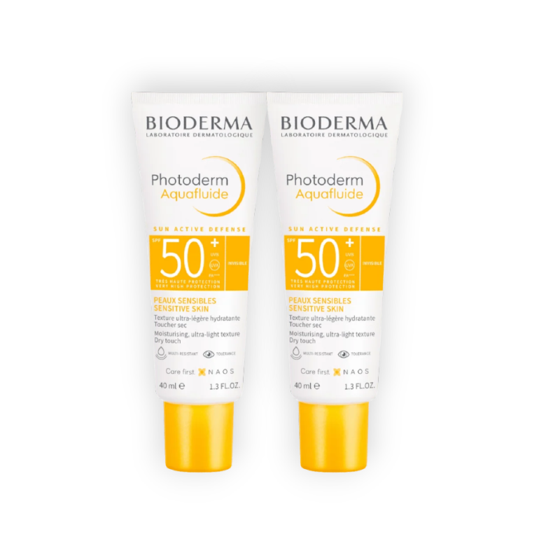 BIODERMA PHOTODERM AQUA FLUIDE LIGHT SPF50+ (1+1) 40ML