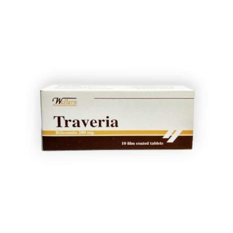 TRAVERIA 200 MG 10 CAP