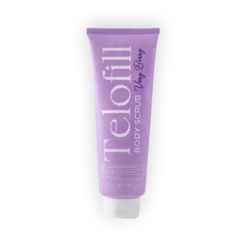 TELOFILL BODY SCRUB (VERY BERRY) 250GM