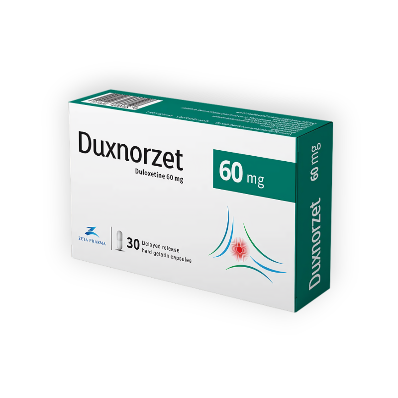 DUXNORZET 60 MG 30 CAP