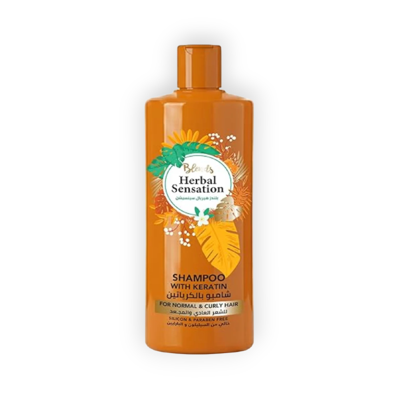 BLENDS HERBAL SENSATION SHAMPOO (KERATIN)600ML