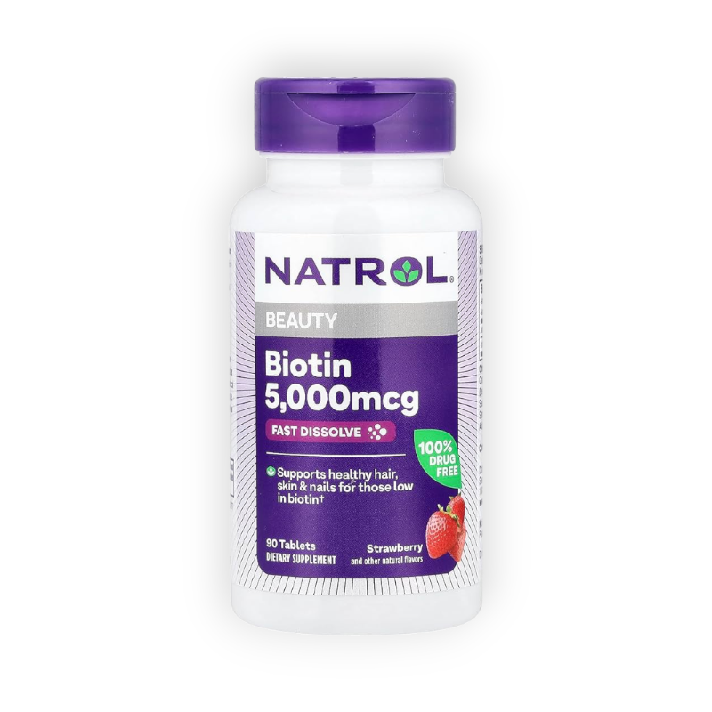 BIOTIN 5000MG 90  TAB (NATROL)
