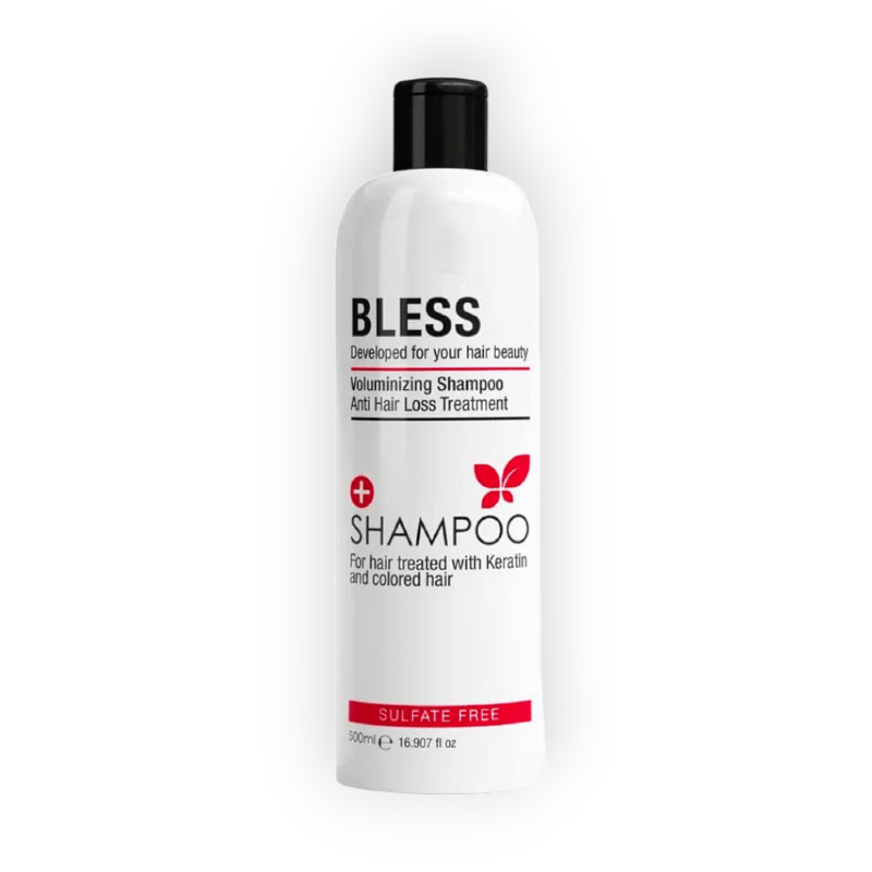 BLESS SHAMPOO WITH KERATIN 500ML