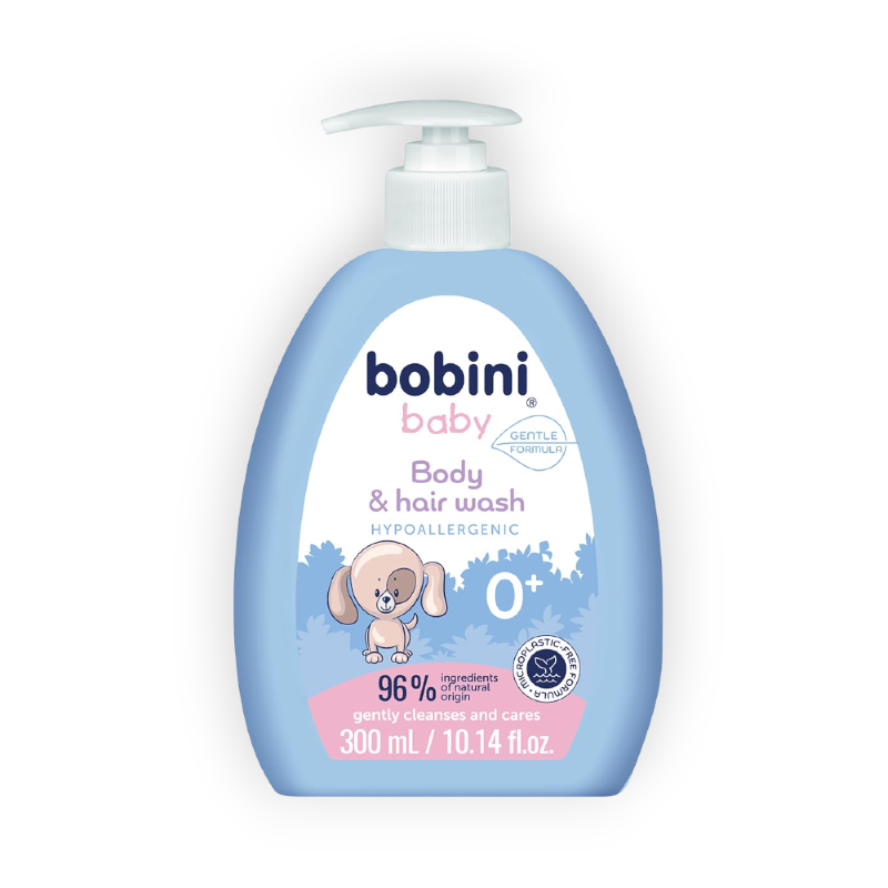 BOBINI BABY BODY&HAIR WASH 300ML