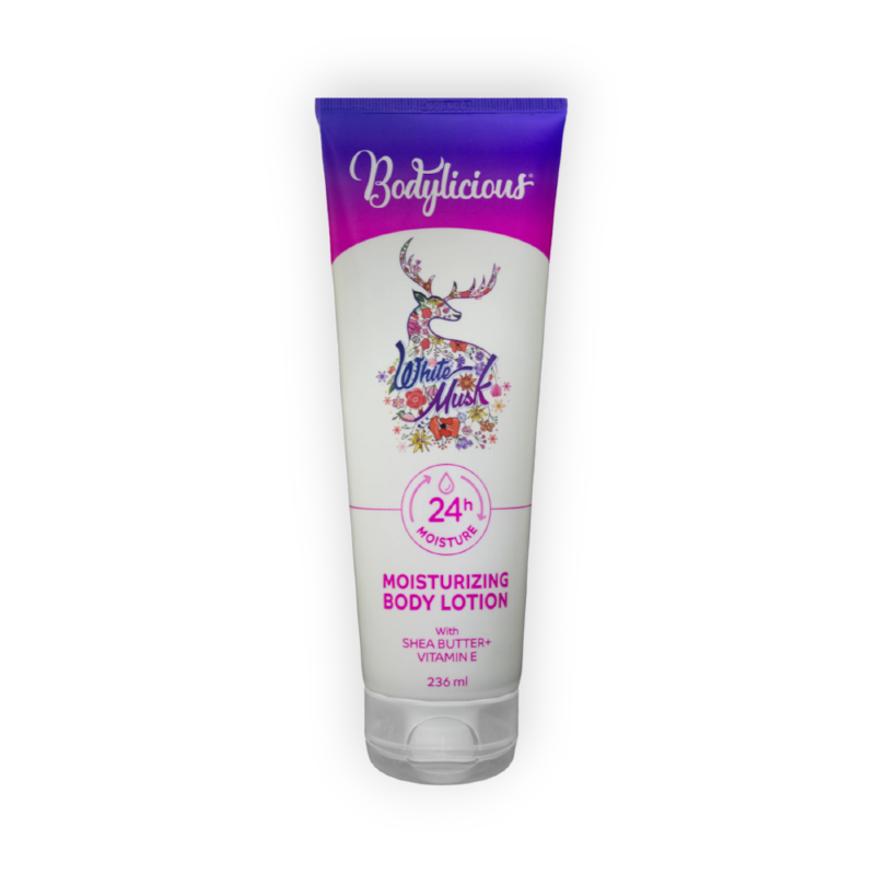 BODYLICIOUS (WHITE MUSK) MOISTURIZING BODY LOTION 236ML