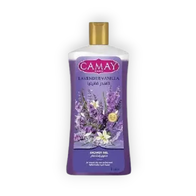 CAMAY SHOWER GEL LAVENDER VANILLA 1 LITRE OFF