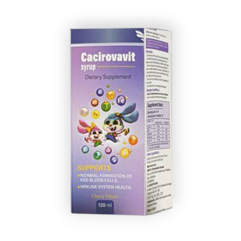 CACIROVAVIT SYRUP 120 ML