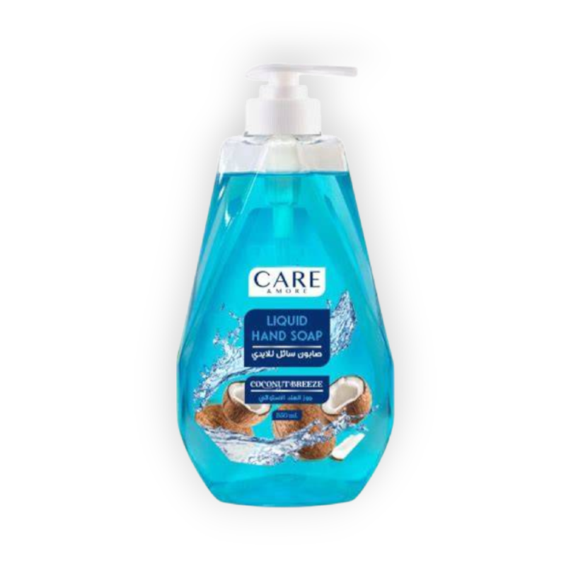 CARE MORE LIQUID HAND SOAP COCONUT 520ML