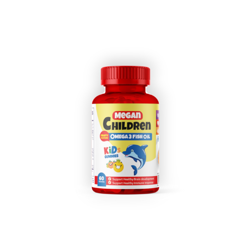 MEGAN OMEGA 3 FISH CHILDREN 60 GUMMIES
