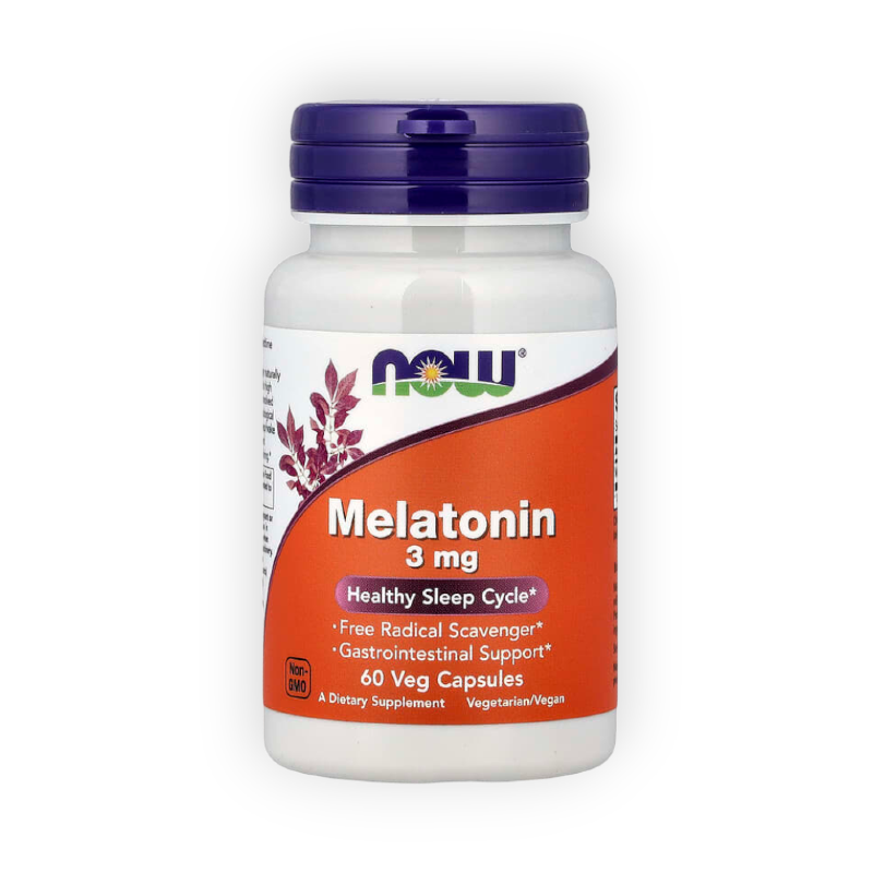 MELATONIN 3 MG 60 TAB (NOW)