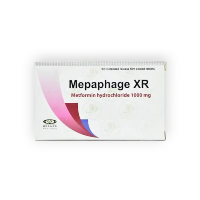 MEPAHAGE 1000 MG 30 TAB