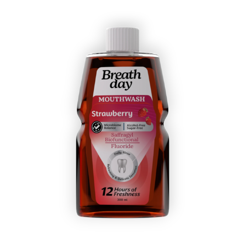 BREATH DAY MOUTH WASH STRAWBERRY 300ML
