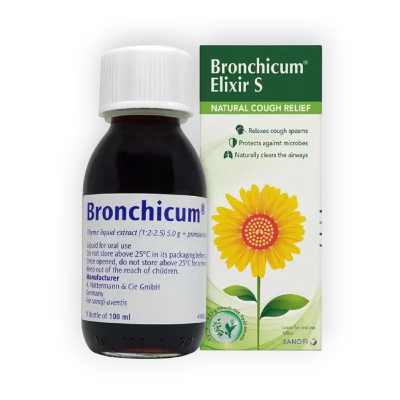 BRONCHICUM - ELIXIR   S - SYRUP 100 ML س.ج
