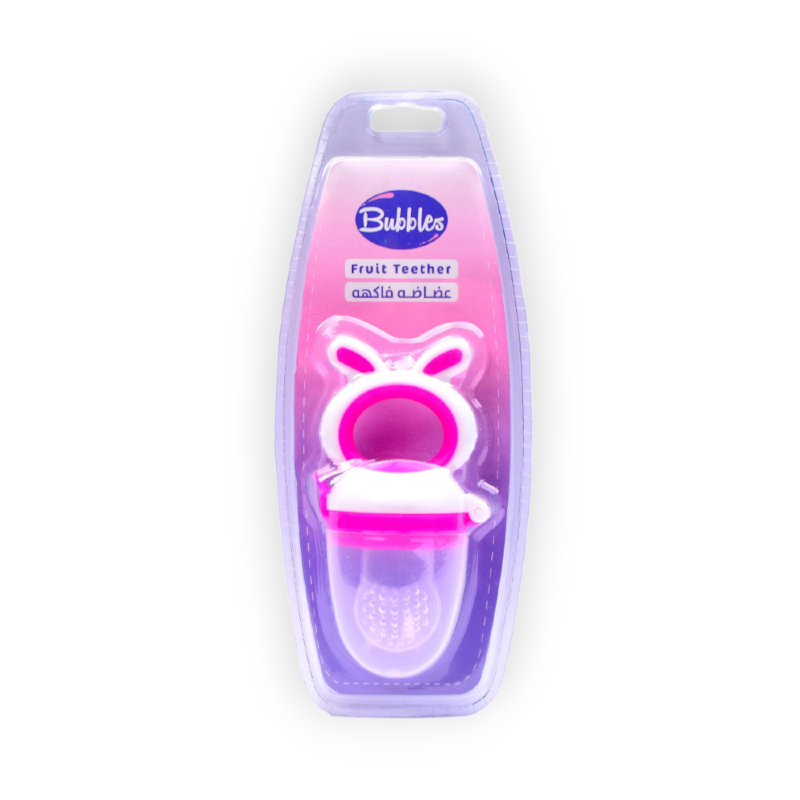 BUBBLES FRIT TEETHER عضاضه للفواكة روز