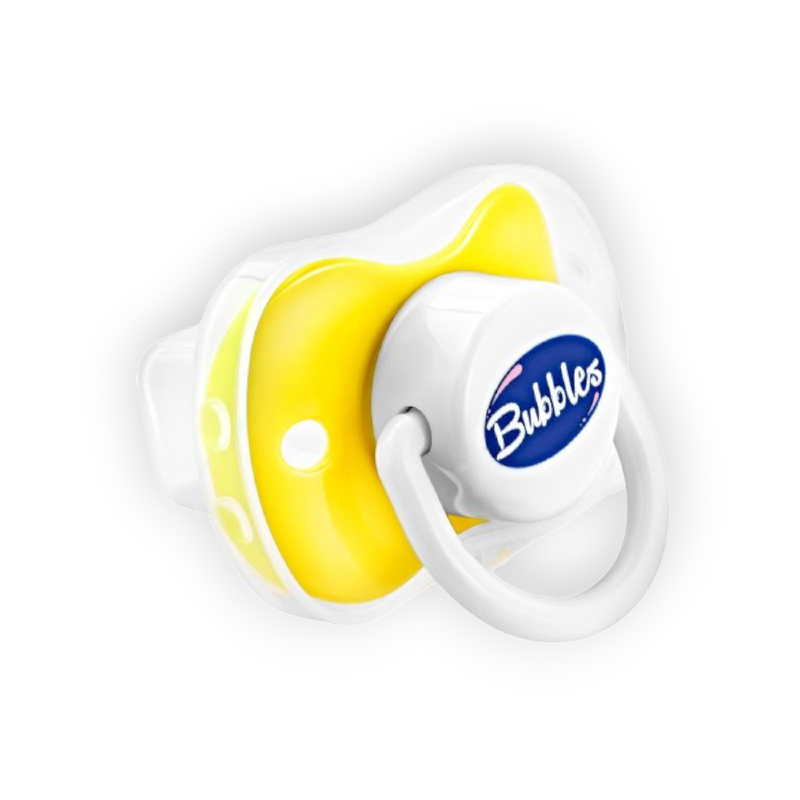 BUBBLES NORMAL SOOTHER +6 تتينا اصفر