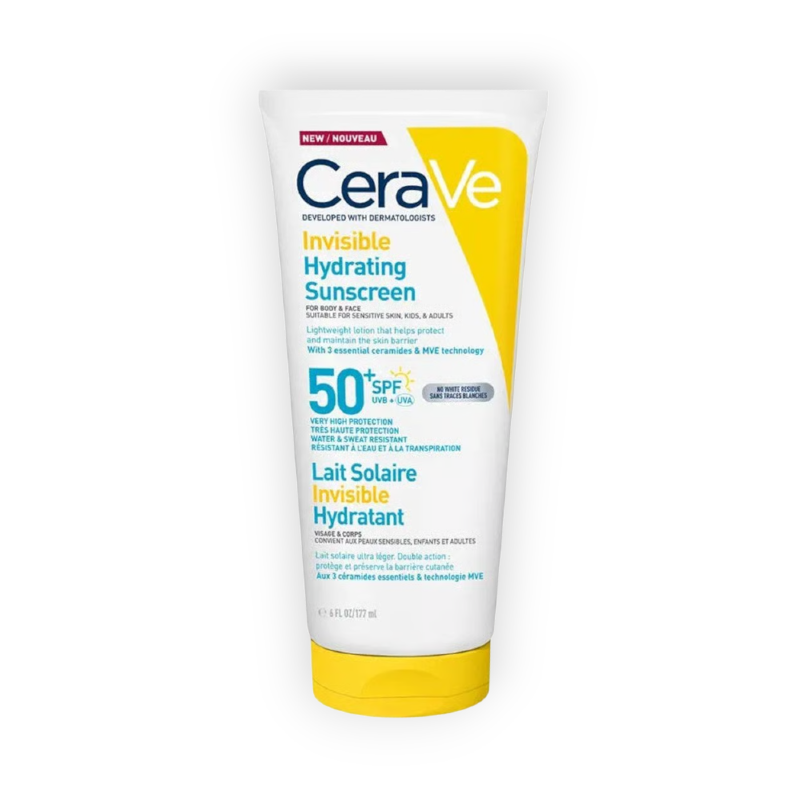 CERAVE INVISIBLE HYDRATING SUNSCREEN SPF50+ 177ML