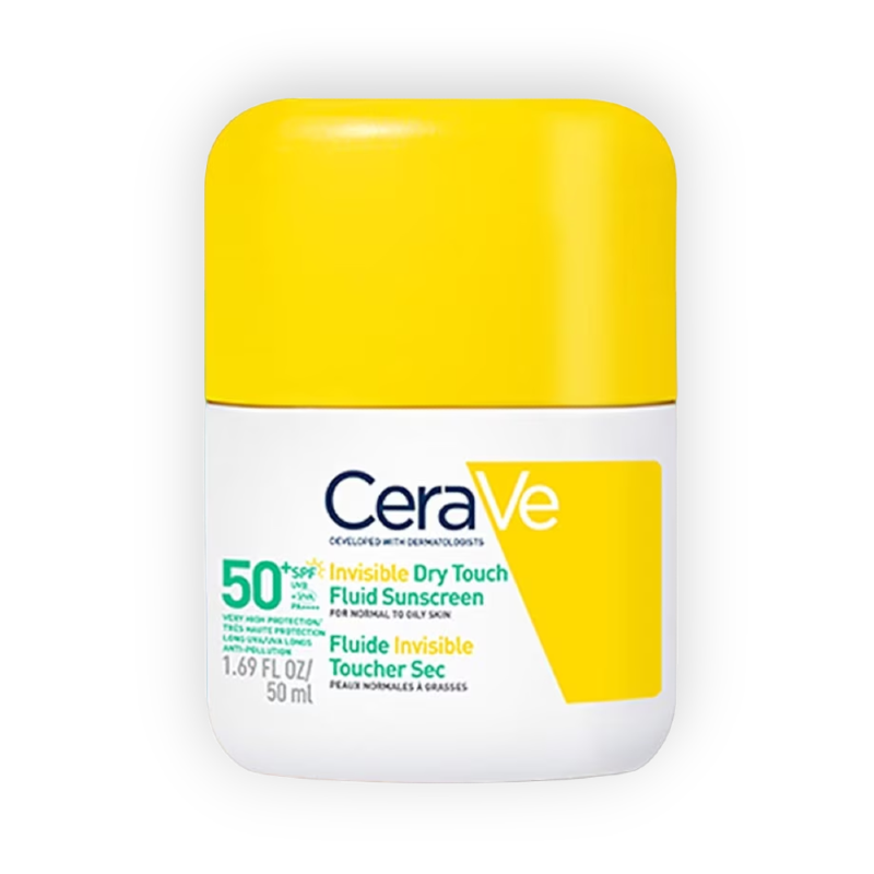 CERAVE INVISIBLE DRY TOUCH FLUID SUNSCREEN 50ML