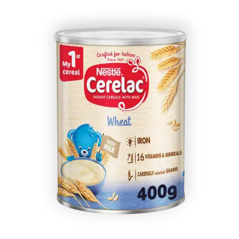 CERELAC  IRON & WHEAT 400 GM قمح