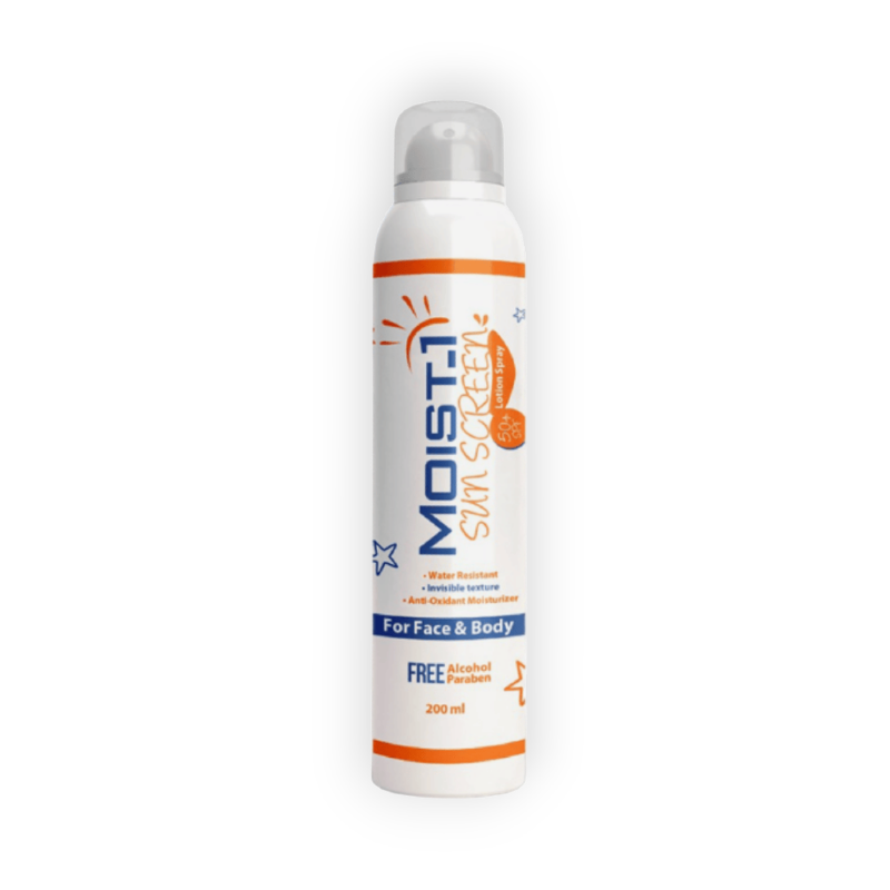 MOIST-1 SUNSCREEN SPF +50 SPRAY 200ML