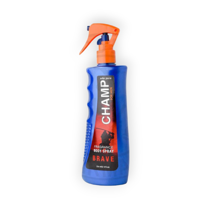CHAMP BODY SPRAY (BRAVE) FOR MEN 236ML