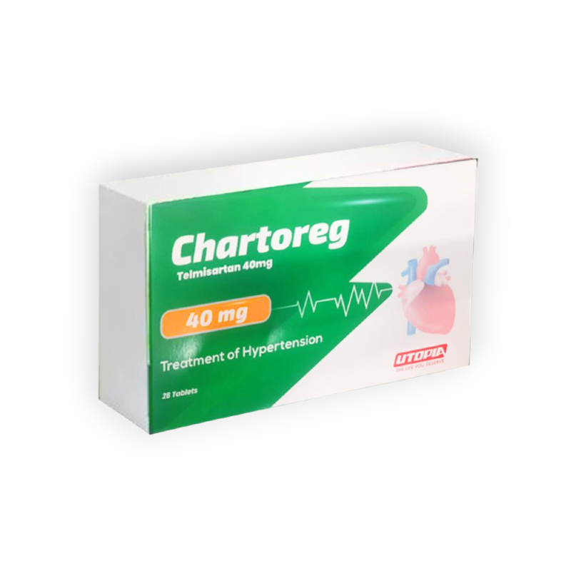 CHARTOREG  40 MG 28 TAB سعر جديد
