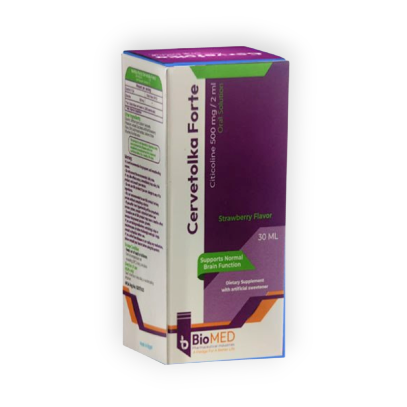 CERVETOLKA FORTE 500 ML 30 ML SYRUP