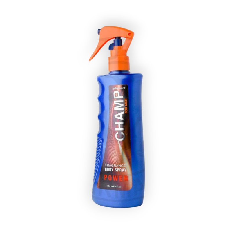 CHAMP BODY SPRAY (POWER) FOR MEN 236ML