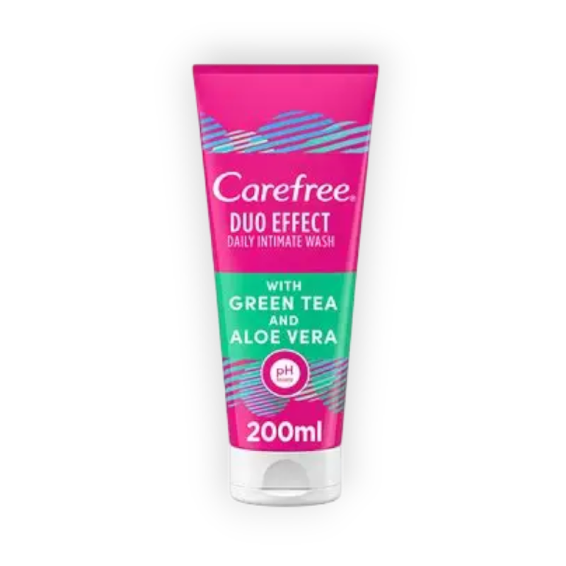 CAREFREE DAILY INTIMATE WASH GREEN TEA 200ML