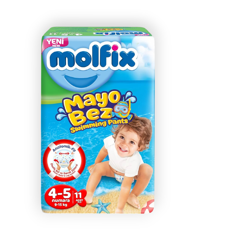 MOLFIX SWIMMING PANTS (4&5) 9-15KG 11PCS