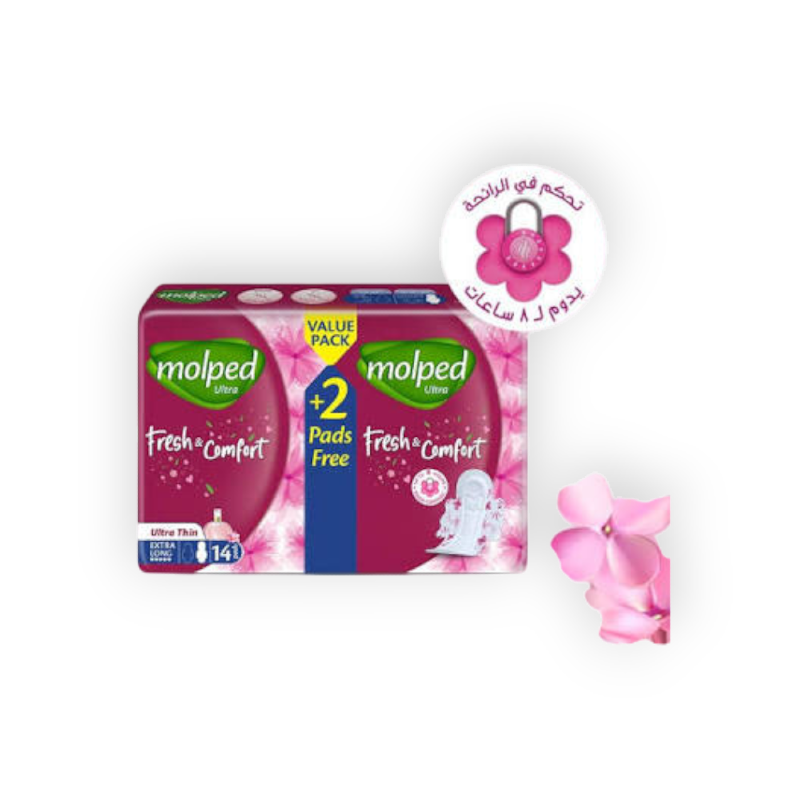 MOLPED ULTRA FRESH&COMFORT EX.LONG 14PADS 14-8 3282