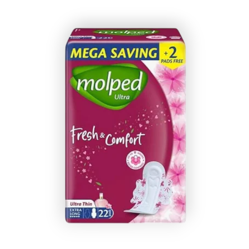 MOLPED ULTRA FRESH&COMFORT EX.LONG 22PADS 22-8 3305