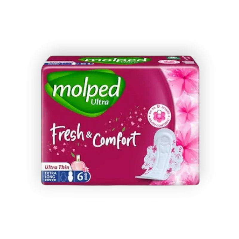 MOLPED ULTRA FRESH&COMFORT EX.LONG 6PADS 6-16 3268