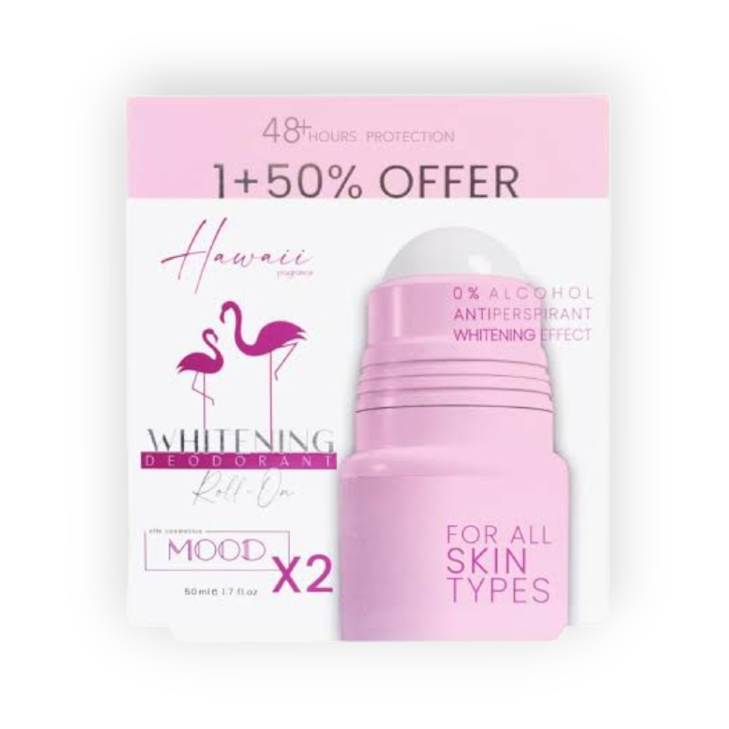 MOOD WHITENING ROLL-ON (HAWAII) OFFER 1+50% 60 ML