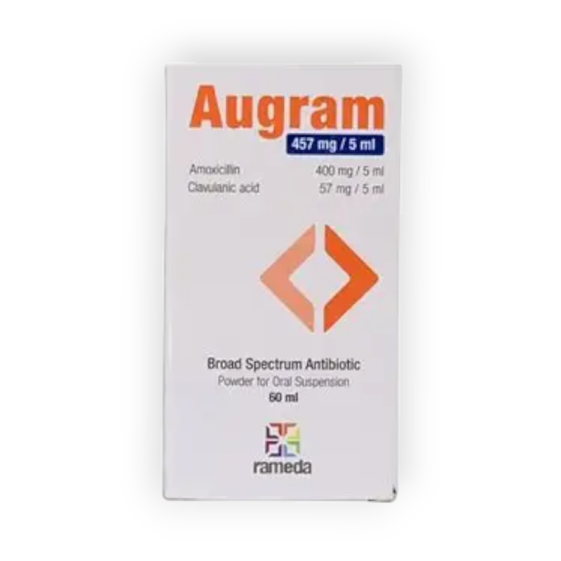 AUGRAM 457 MG ORAL SUSP 80 ML